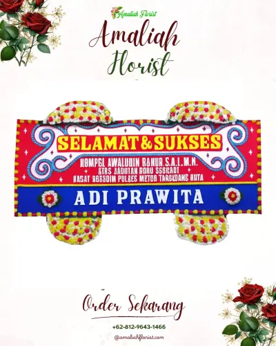 Karangan Bunga Ucapan Selamat cibuah